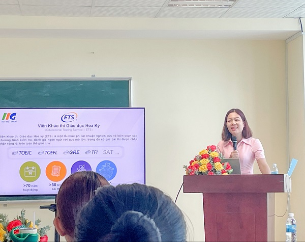 IIG Việt Nam phối hợp với ĐH Nha Trang tổ chức Hội thảo “Chinh phục chuẩn đầu ra TOEIC 4 kỹ năng”