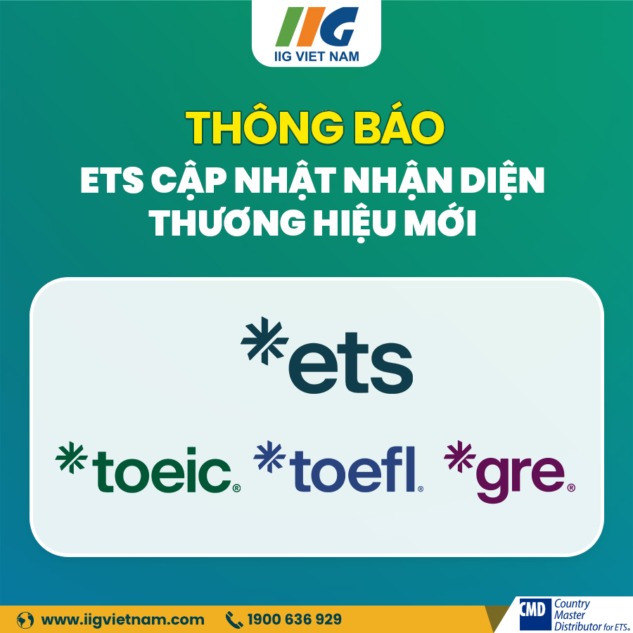 ETS ra mắt bộ nhận diện mới trên toàn cầu