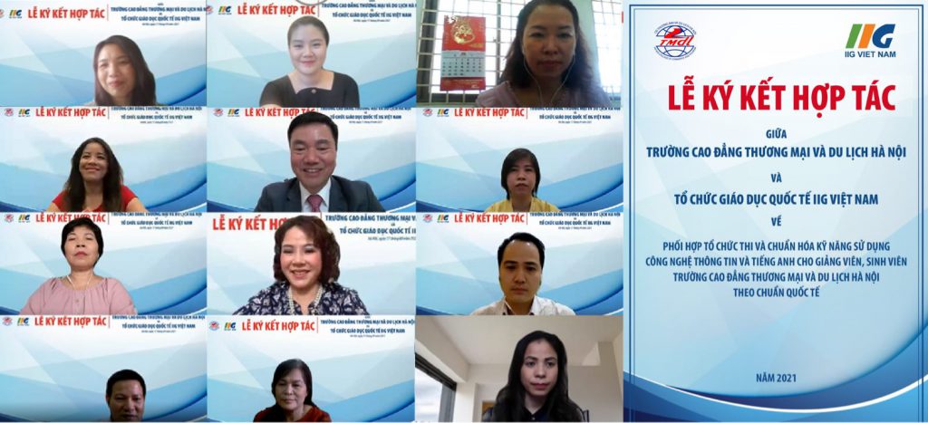 Trường Cao đẳng Thương mại và Du lịch Hà Nội hợp tác cùng IIG Việt Nam
